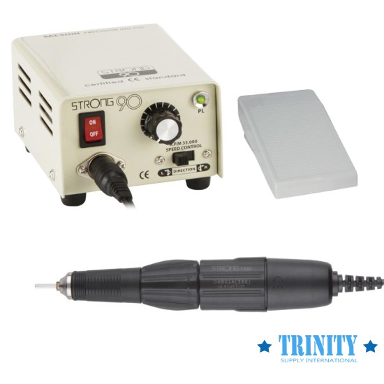 Saeshin Strong 90 Micromotor 35,000 RPM Complete SET (90/102 SET) by www.3nitysupply.com 