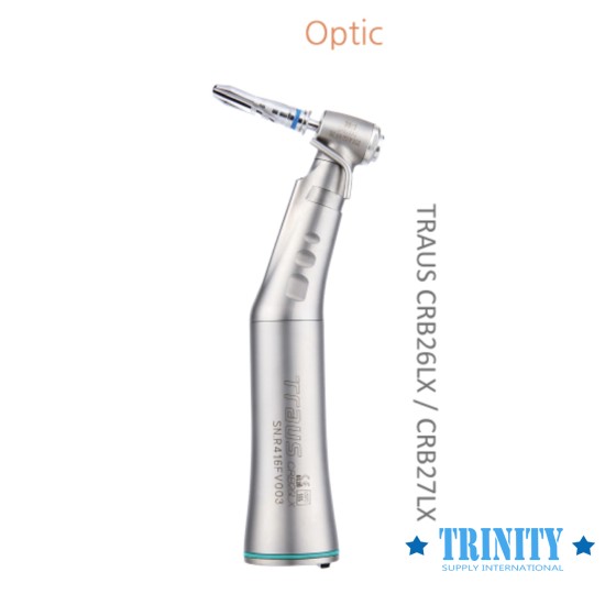 Saeshin Traus LED 20:1 Push Button Implant Surgery Contra Angle Handpiece (CRB26LX) by www.3nitysupply.com 